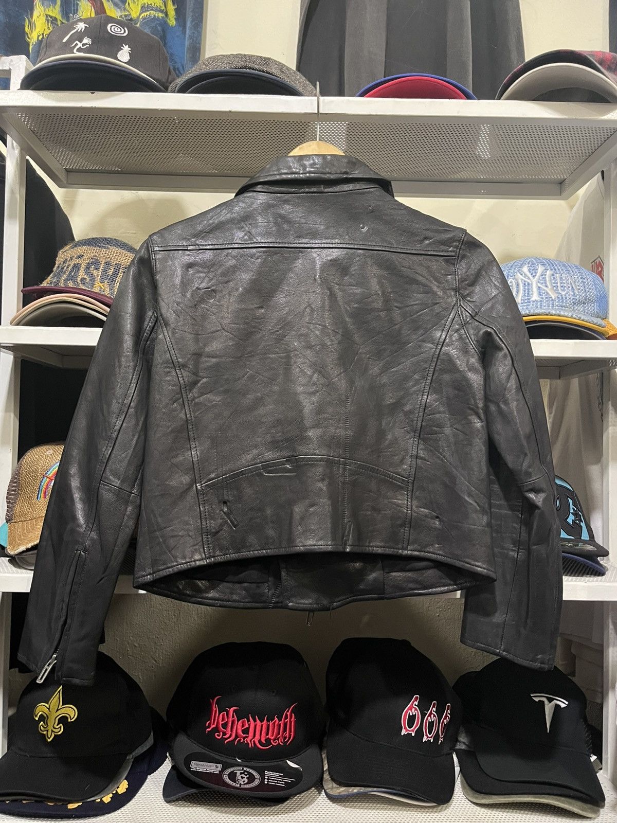 Genuine Leather an&on LEATHER JACKET WOMEN‘S Size M / US 6-8 / IT 42-44 - 6 Thumbnail