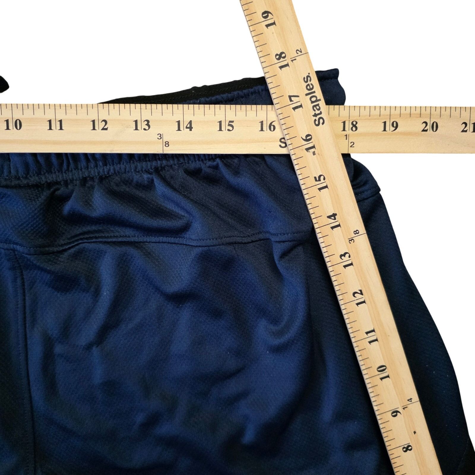 Russell Athletic Russell Dri-Power Athletic Shorts Men’s XL Navy Blue & Black Size US 36 / EU 52 - 6 Thumbnail