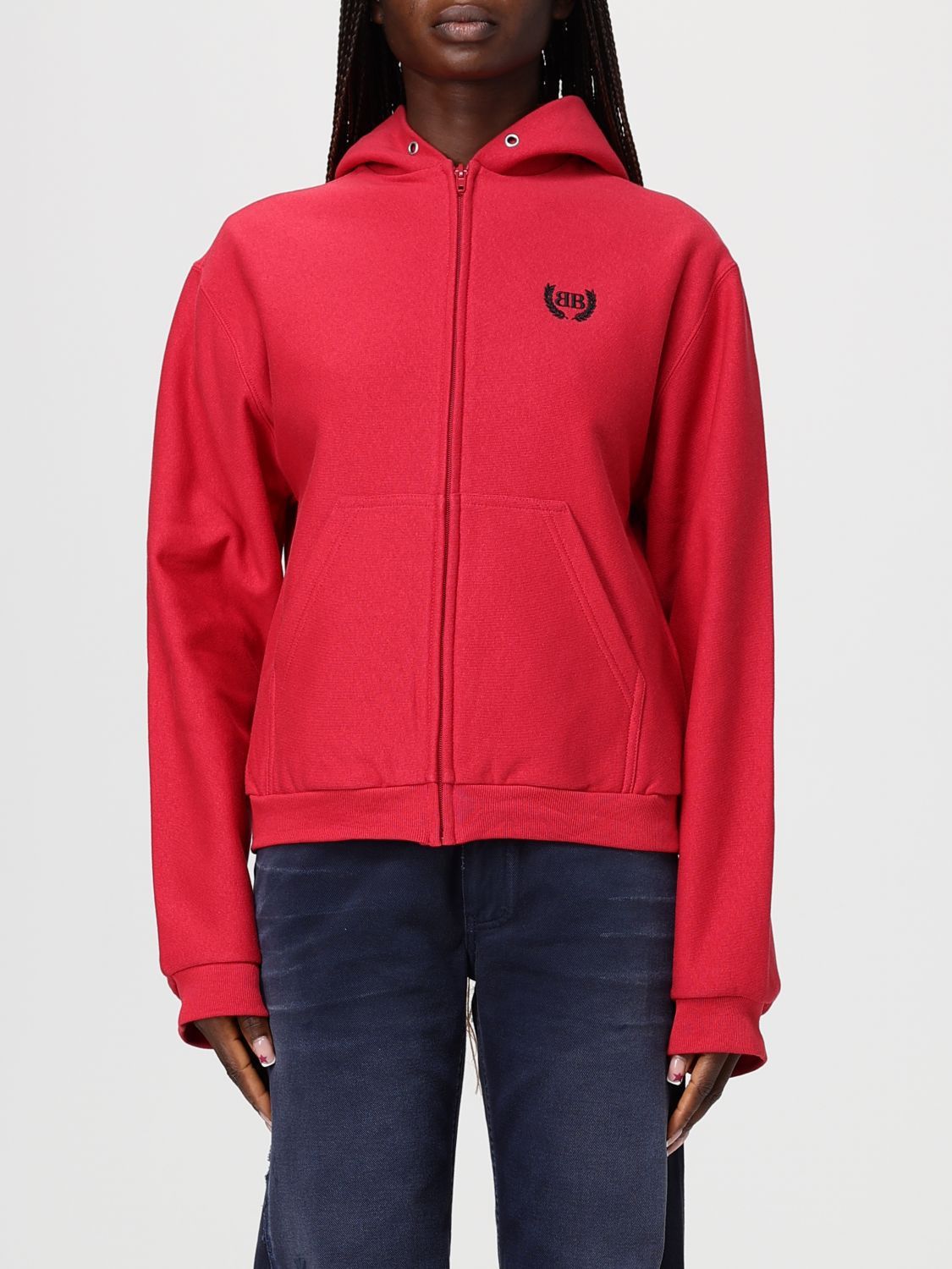 Balenciaga Balenciaga Sweatshirt Woman Red Size M / US 6-8 / IT 42-44 - 1 Thumbnail