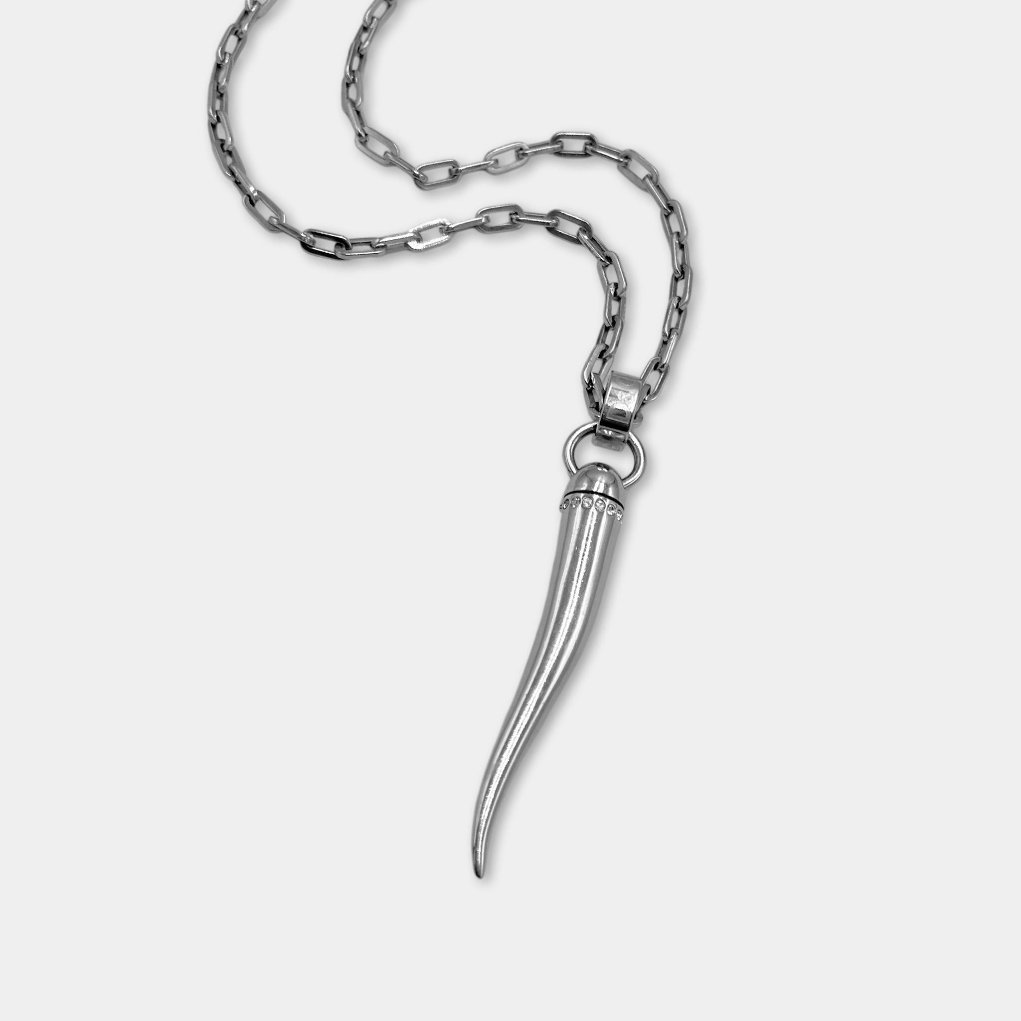 Dolce & Gabbana Dolce & Gabbana 2005 Italian Horn Metallic Pendant Size ONE SIZE - 1 Thumbnail