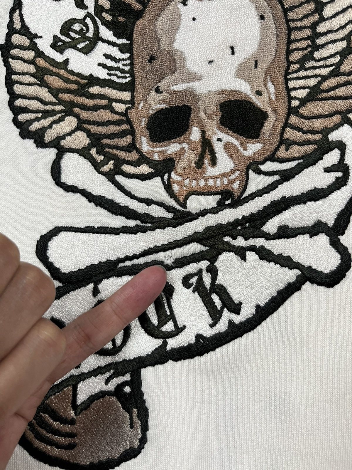 Japanese Brand Beambition skull zip hoodie Size US L / EU 52-54 / 3 - 12 Thumbnail