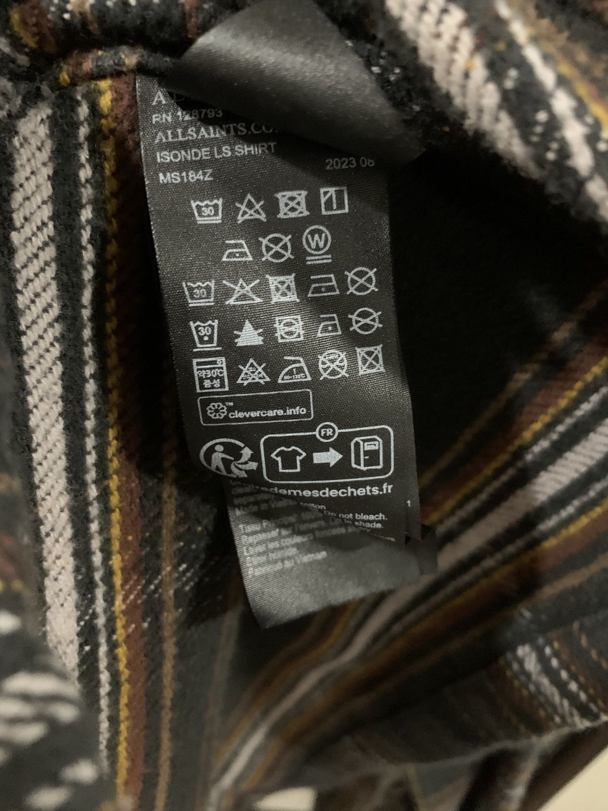 Allsaints AllSaints LS Button Up Size US S / EU 44-46 / 1 - 4 Thumbnail