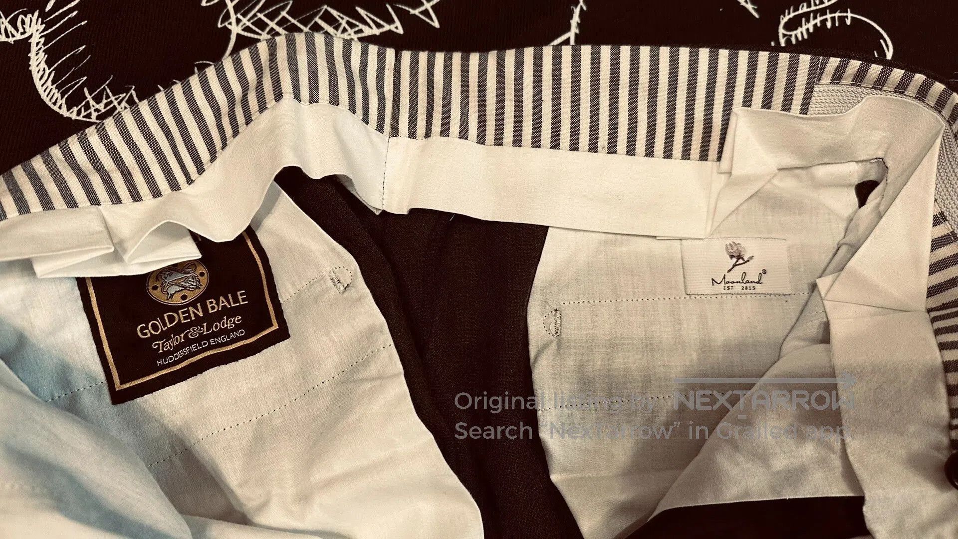 Japanese Brand Award-Winning Wool Dress Trousers. Size US 30 / EU 46 - 6 Thumbnail