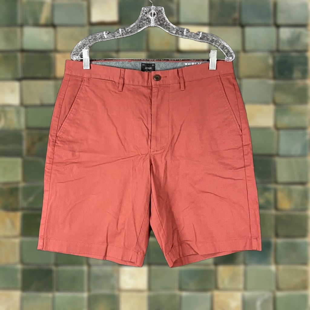 J.Crew J.Crew Red Chino Shorts Men’s 32 Regular Size US 32 / EU 48 - 1 Thumbnail
