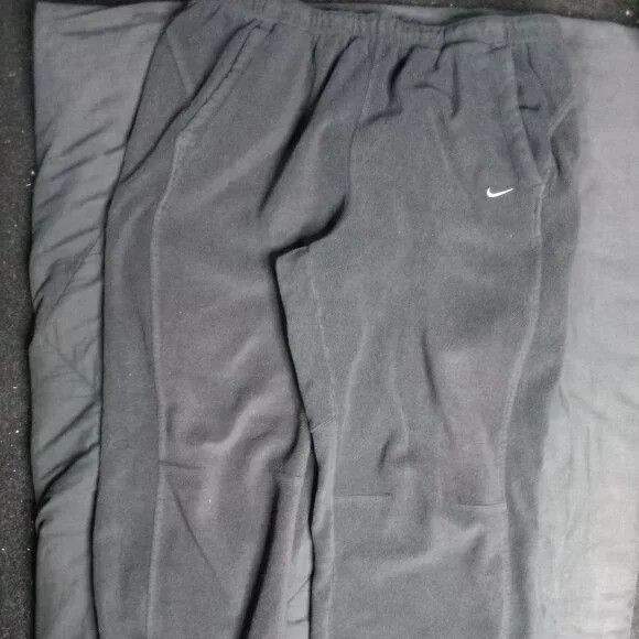 Nike Vintage Nike Spell Out Fleece Sweat Pants Joggers Trainers Size US 34 / EU 50 - 2 Thumbnail