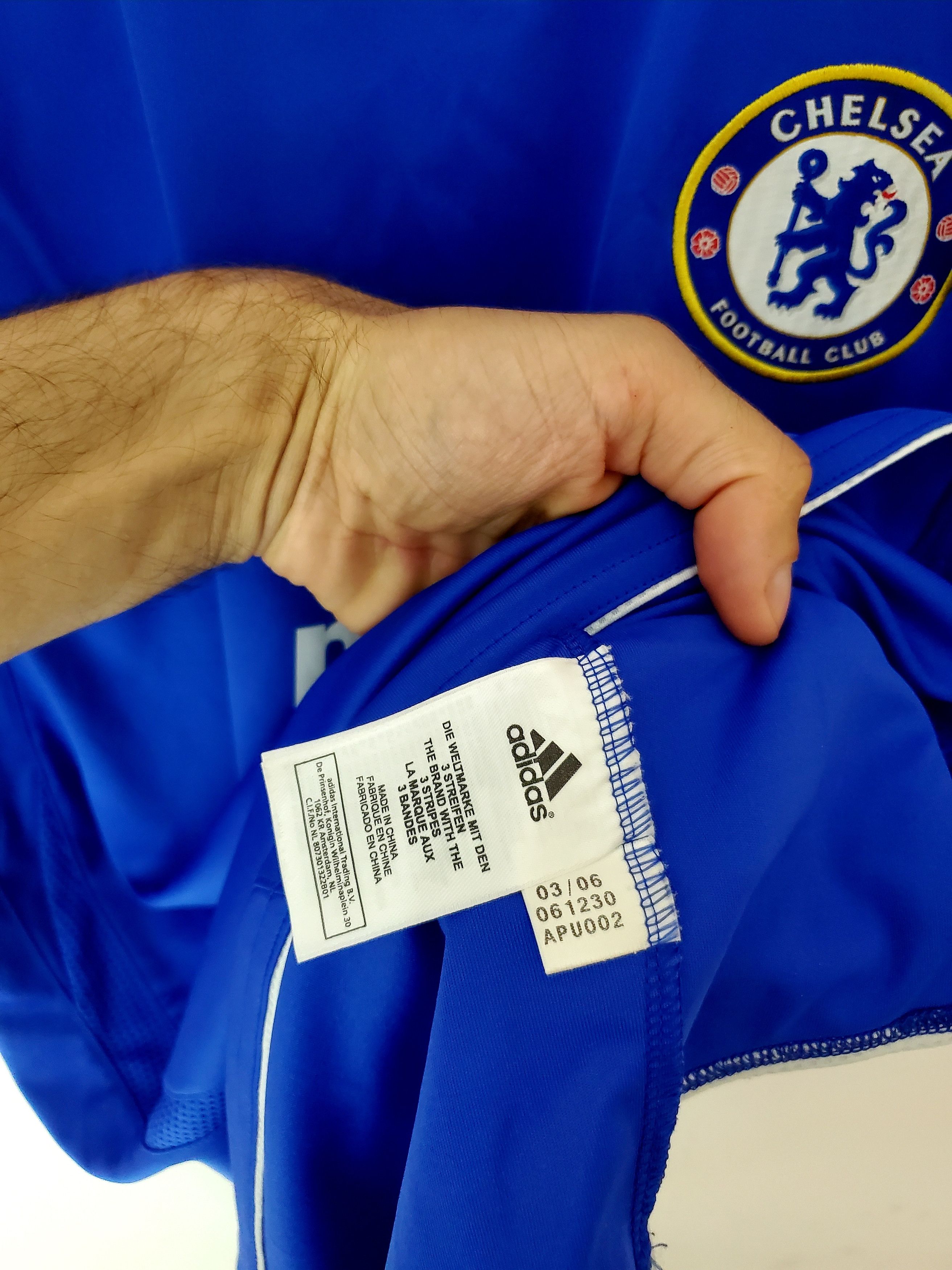 Adidas Chelsea 2006 - 2008 home football jersey Adidas L Size US L / EU 52-54 / 3 - 4 Thumbnail