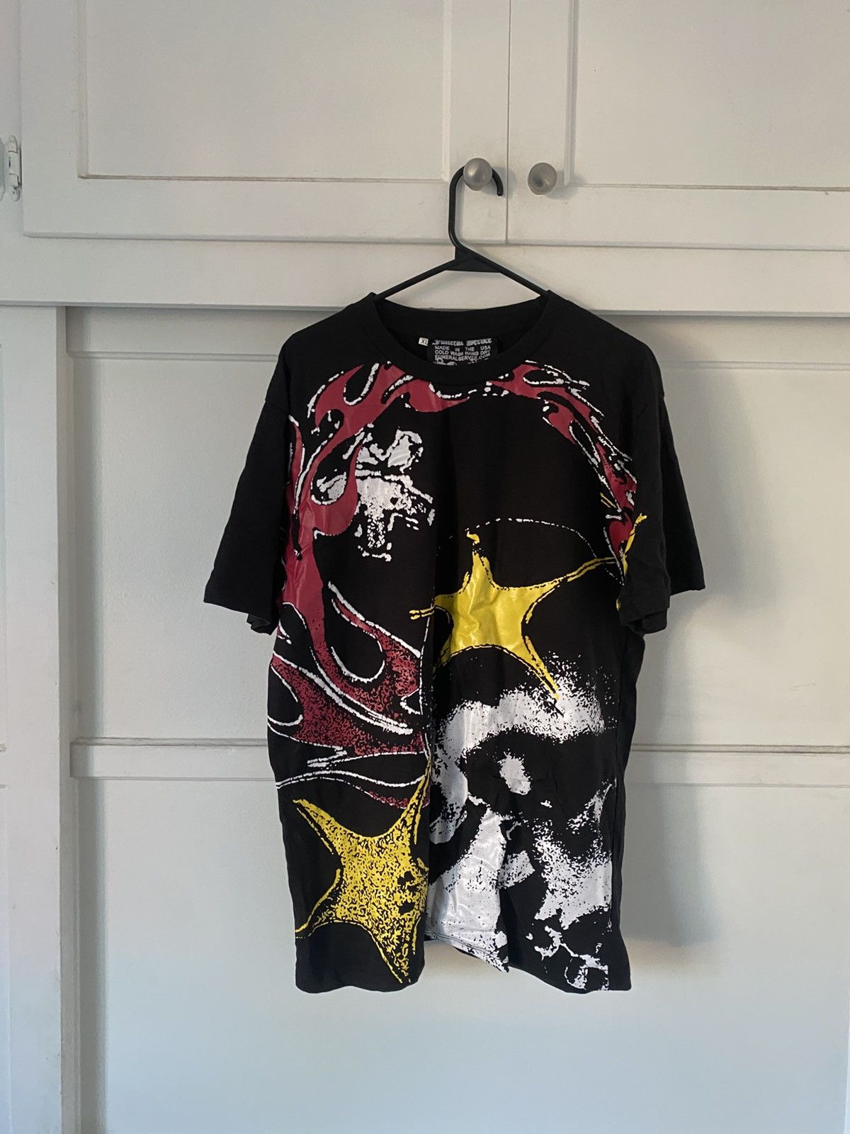 Gnarcotic WIFISFUNERAL FS FLAME ALLOVER TEE Size US XXL / EU 58 / 5 - 2 Thumbnail