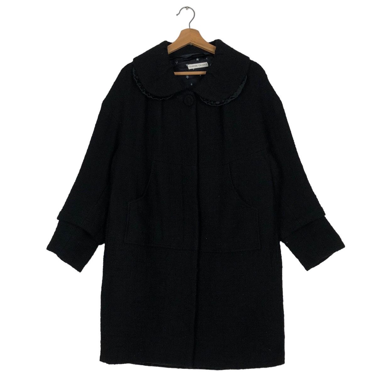 Issey Miyake 🔥90’s Long Jacket Double Breast Wool Tsumori Chisato Size US M / EU 48-50 / 2 - 1 Thumbnail