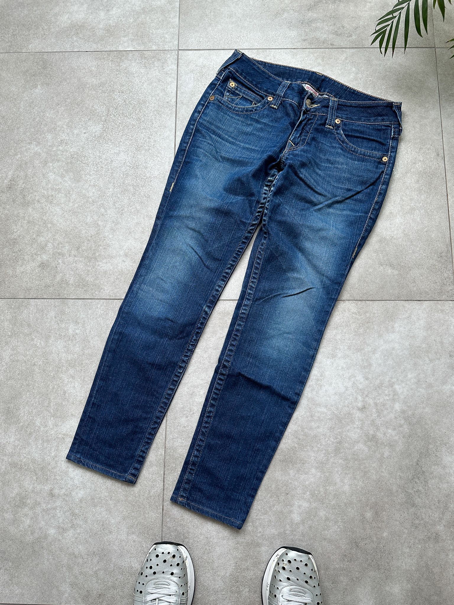 True Religion Vintage True Religion Blue Denim Pants Jeans Size 31 Size 31" - 2 Thumbnail