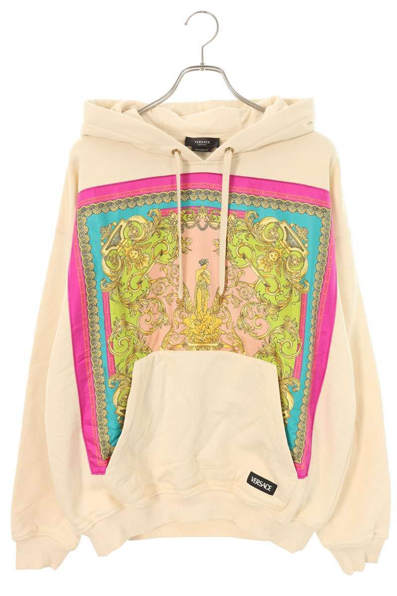 Versace Versace Hoodie Beige Size M Size US M / EU 48-50 / 2 - 1 Thumbnail