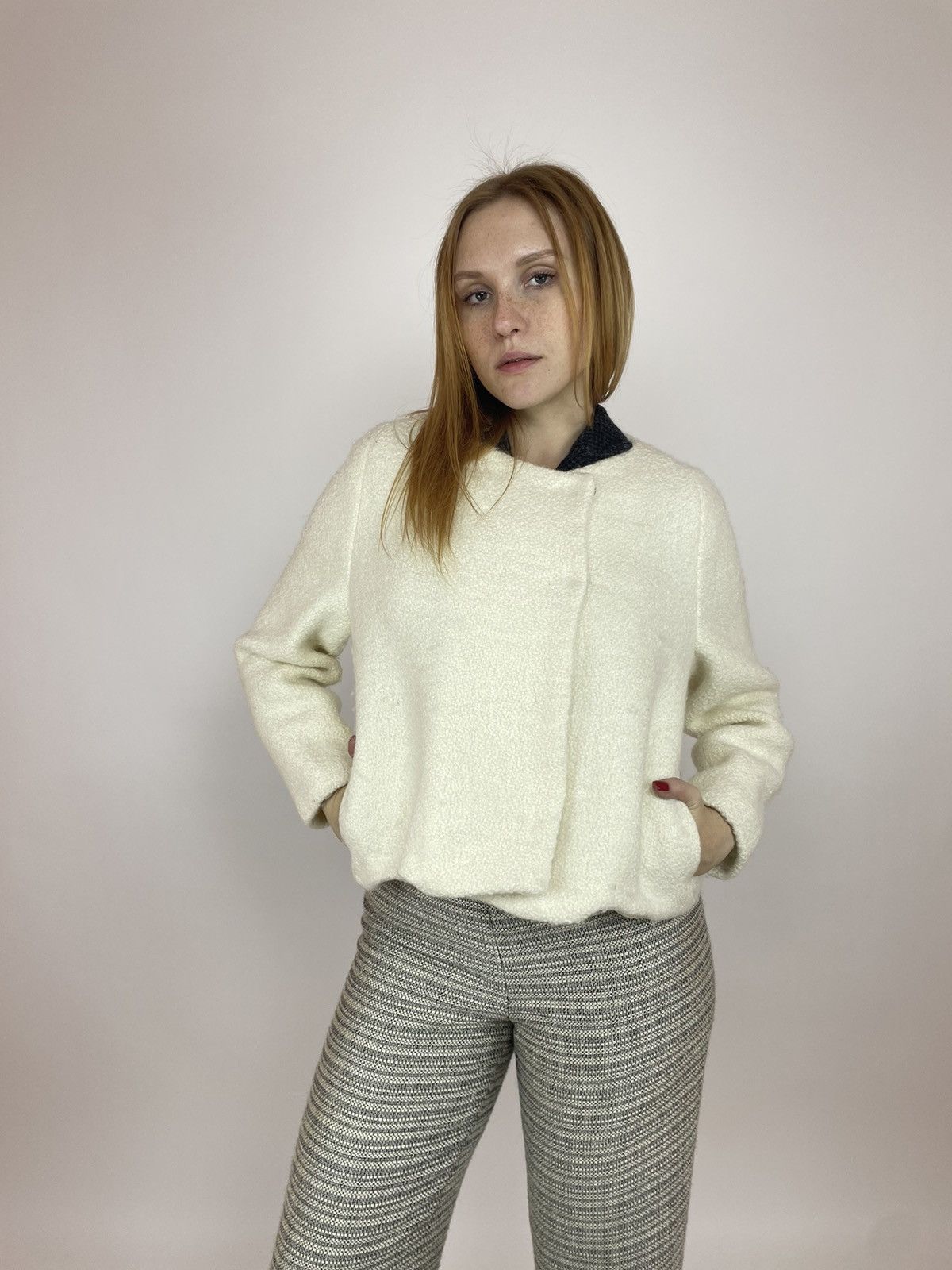 Other GERARD DAREL PARIS Wool Short Coat Jacket Women’s Size 46 Size L / US 10 / IT 46 - 3 Thumbnail