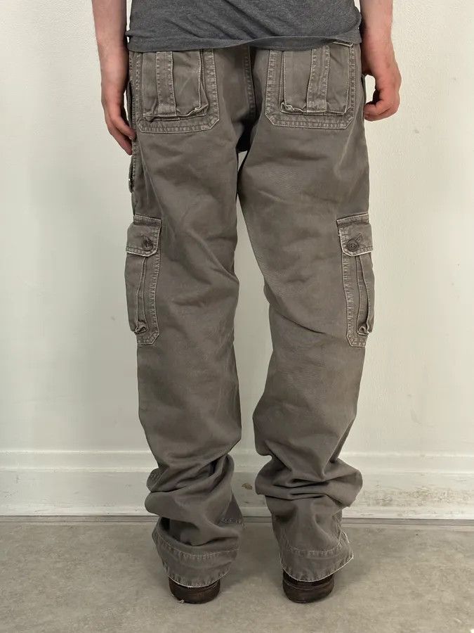 Dolce & Gabbana SS2008 Dolce & Gabbana Grey Multipockets Cargo Pants Size US 32 / EU 48 - 3 Thumbnail