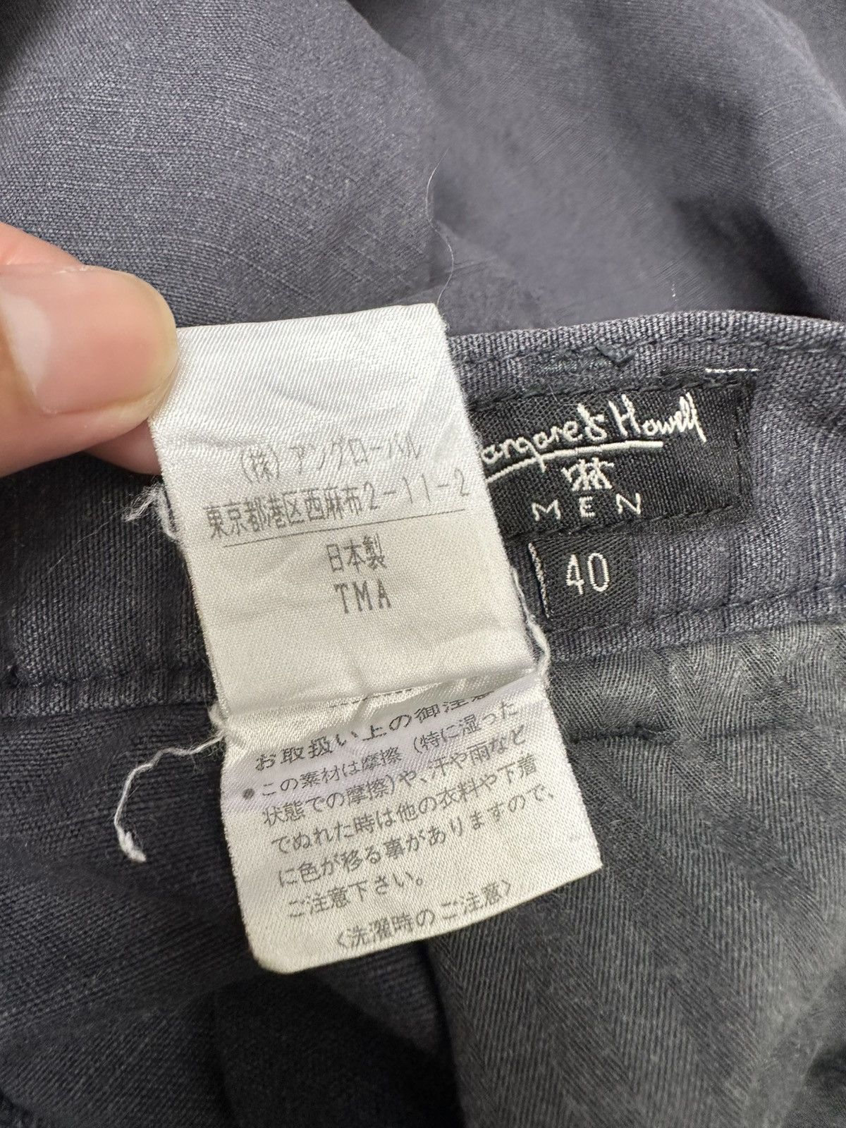 Margaret Howell Margaret Howell Carpenters Trouser Indigo Pants Size US 31 - 7 Thumbnail