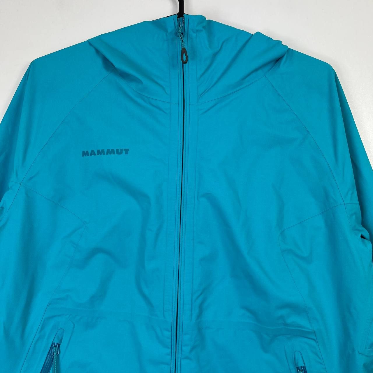Mammut Mammut Drytech Hooded Waterproof Jacket Hiking Blue Size L Size US L / EU 52-54 / 3 - 2 Thumbnail
