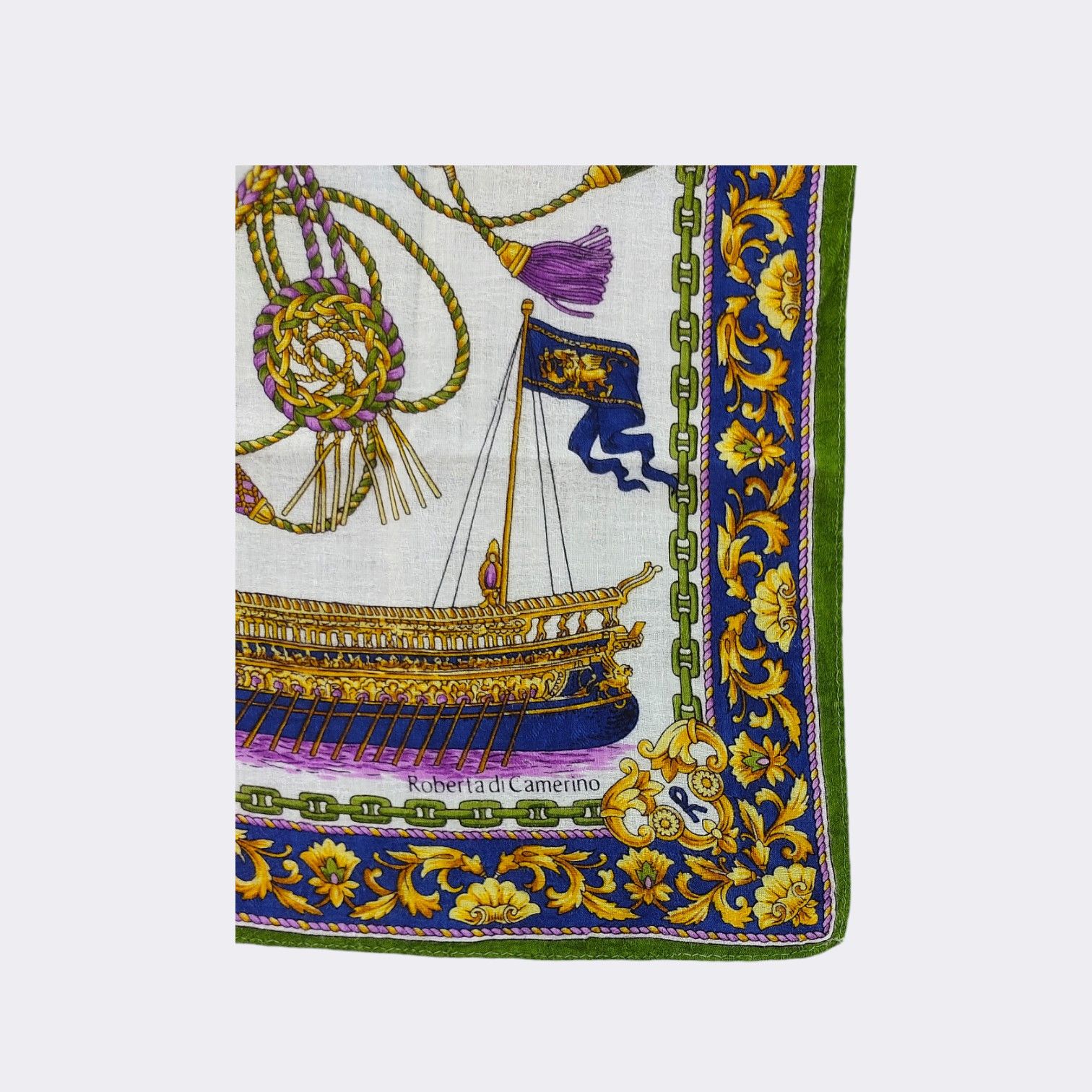Roberta di Camerino Vintage Roberta di Camerino Handkerchief Neckerchief H083K Size ONE SIZE - 3 Thumbnail