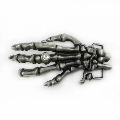 Other Skull Hands Metal belt buckle ( no belt ) Size ONE SIZE - 1 Thumbnail