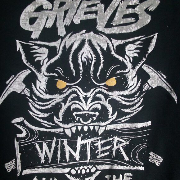Rhymesayers Rhymesayers Grieves Winter Wolves Crewneck Sweatshirt Size US M / EU 48-50 / 2 - 1 Thumbnail