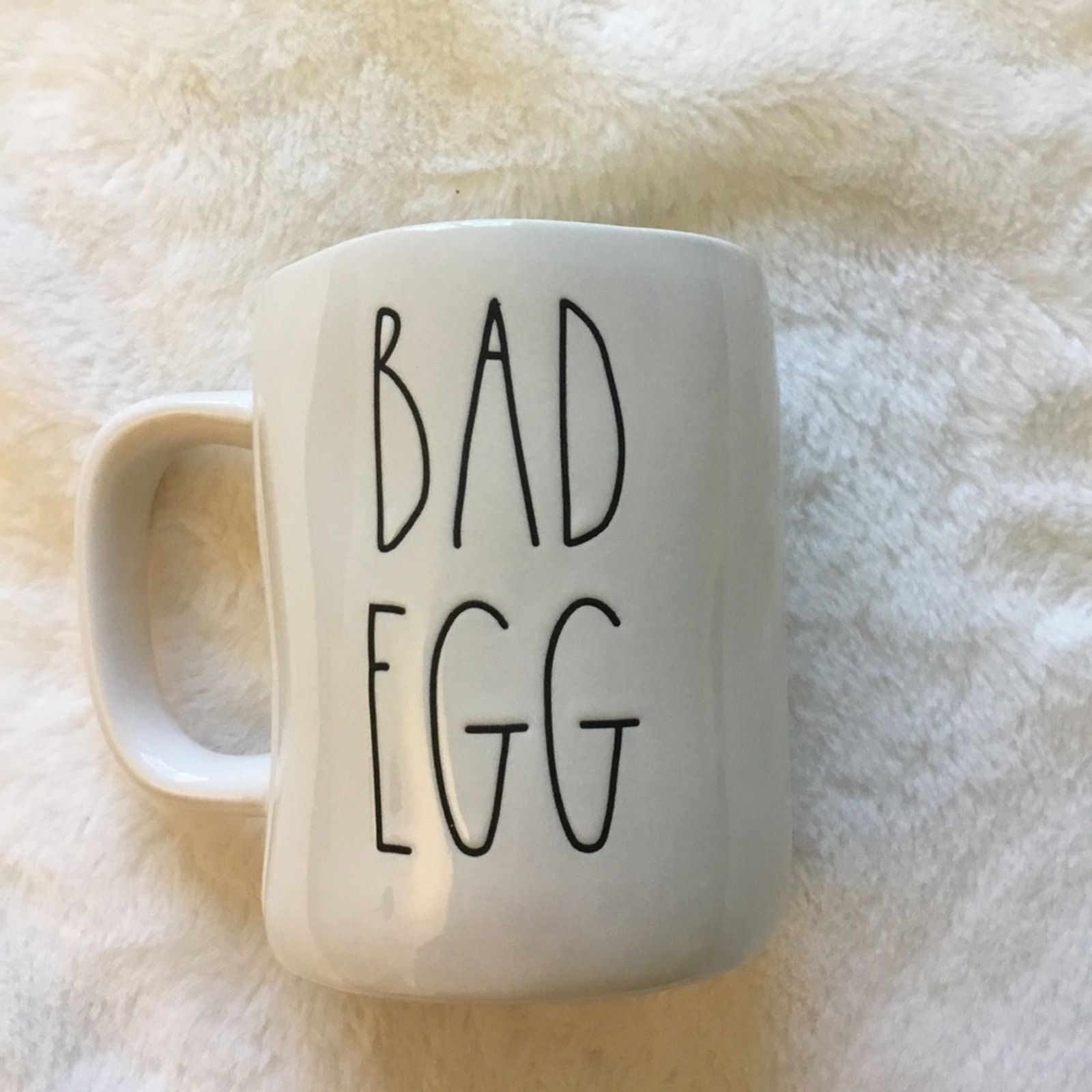 Other Rae Dunn White "GOOD EGG" and "BAD EGG" Mug Size ONE SIZE - 3 Thumbnail