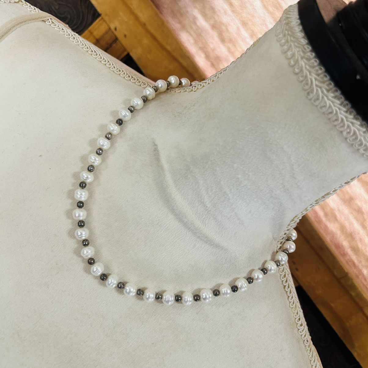 Vintage Vintage handmade genuine freshwater pearl necklace Size ONE SIZE - 1 Thumbnail