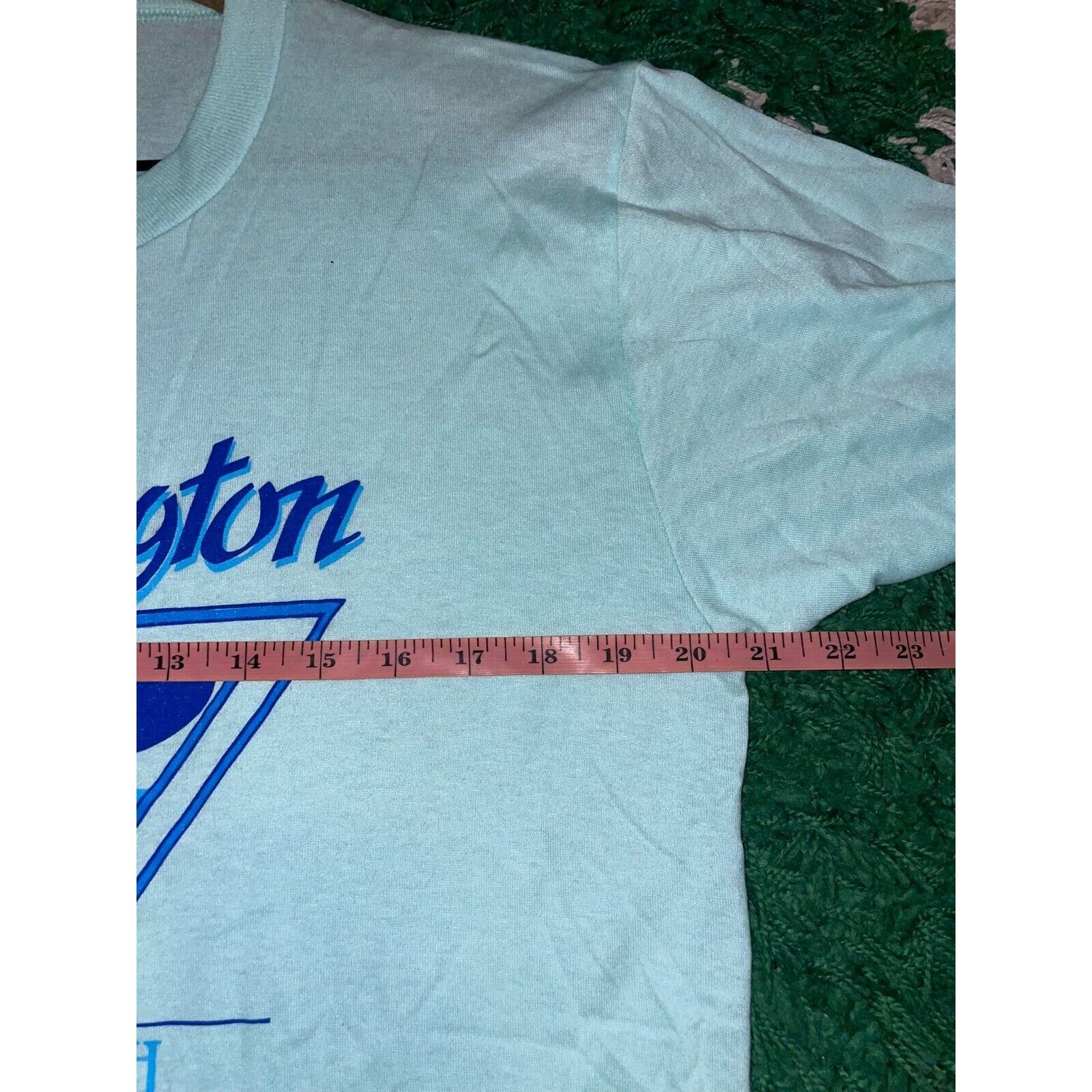 Jerzees Vintage Long Beach Shirt Washington Whale Tail Tee 90s VTG L Size US L / EU 52-54 / 3 - 11 Thumbnail