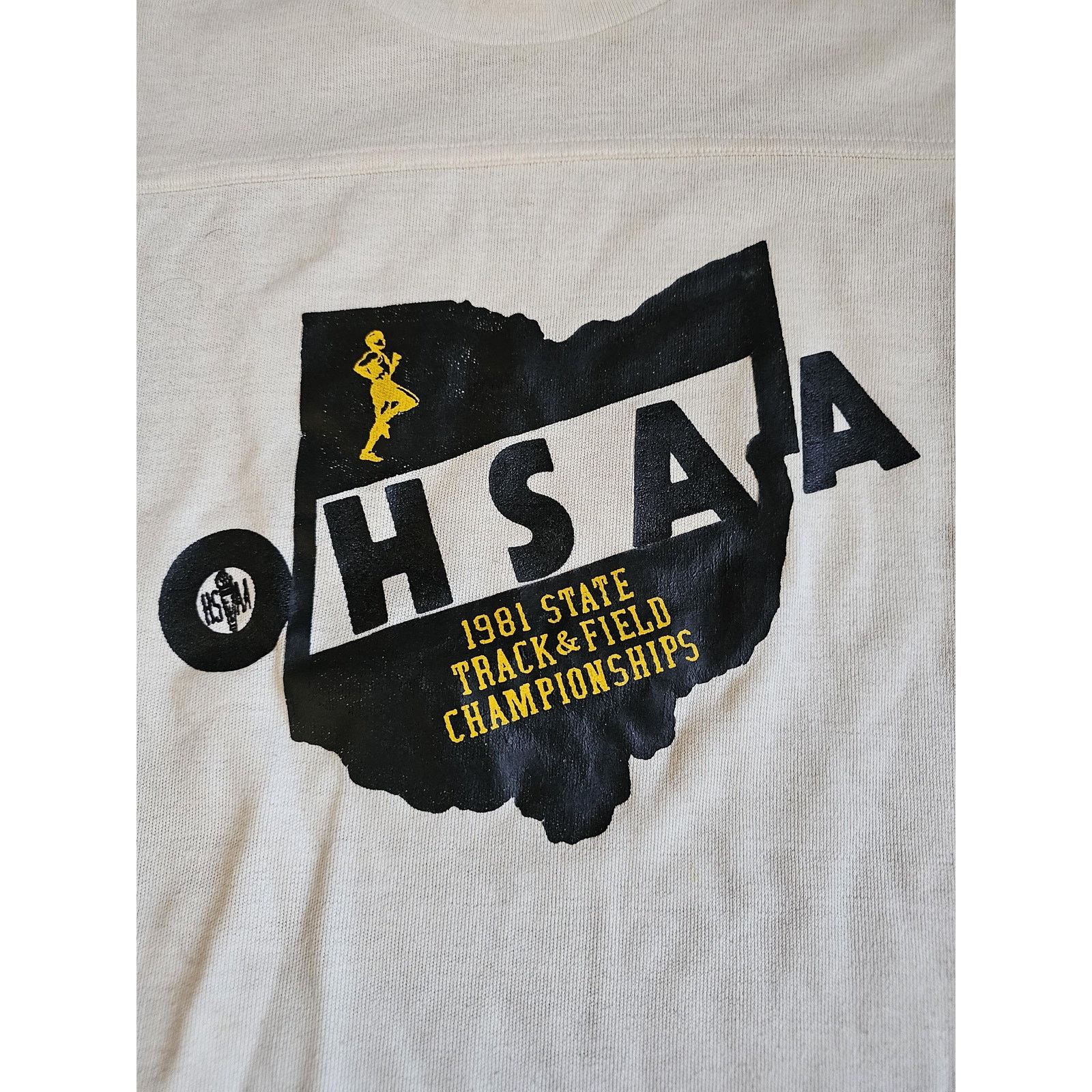 Other OHSAA 1981 Ohio Track Field Championships Jersey Shirt M Size US M / EU 48-50 / 2 - 2 Thumbnail
