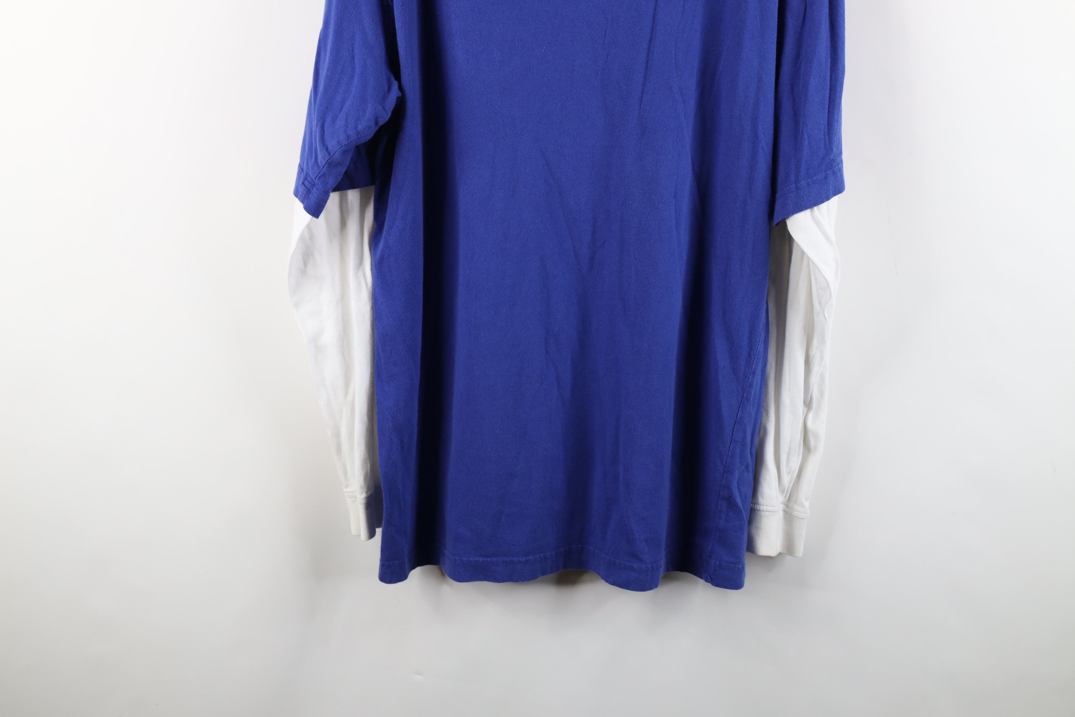 Reebok × Vintage Vintage Reebok Giants Football Layered Long Sleeve T-Shirt Size US M / EU 48-50 / 2 - 14 Thumbnail