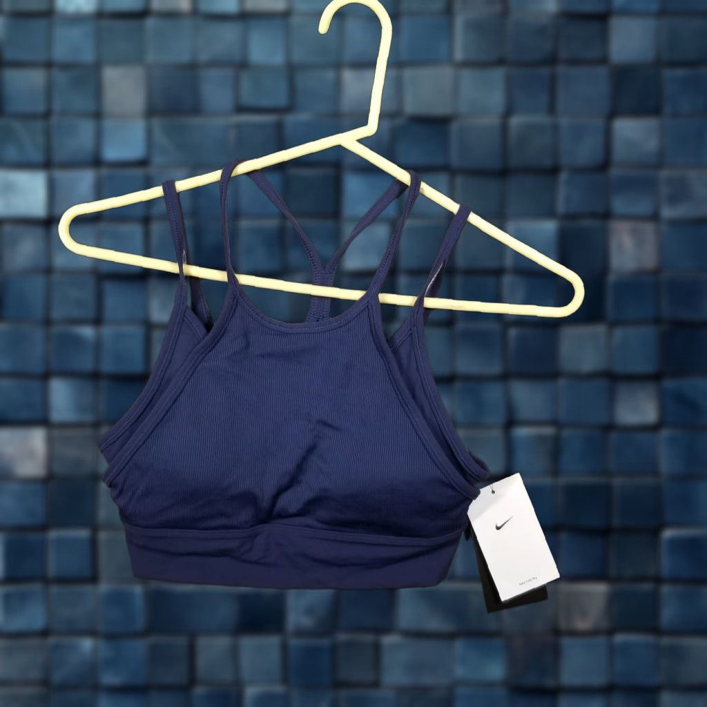 Nike Women's Nike Indy Sports Bra Light Support Padded Longline Small FB2159-410 Size ONE SIZE - 1 Thumbnail