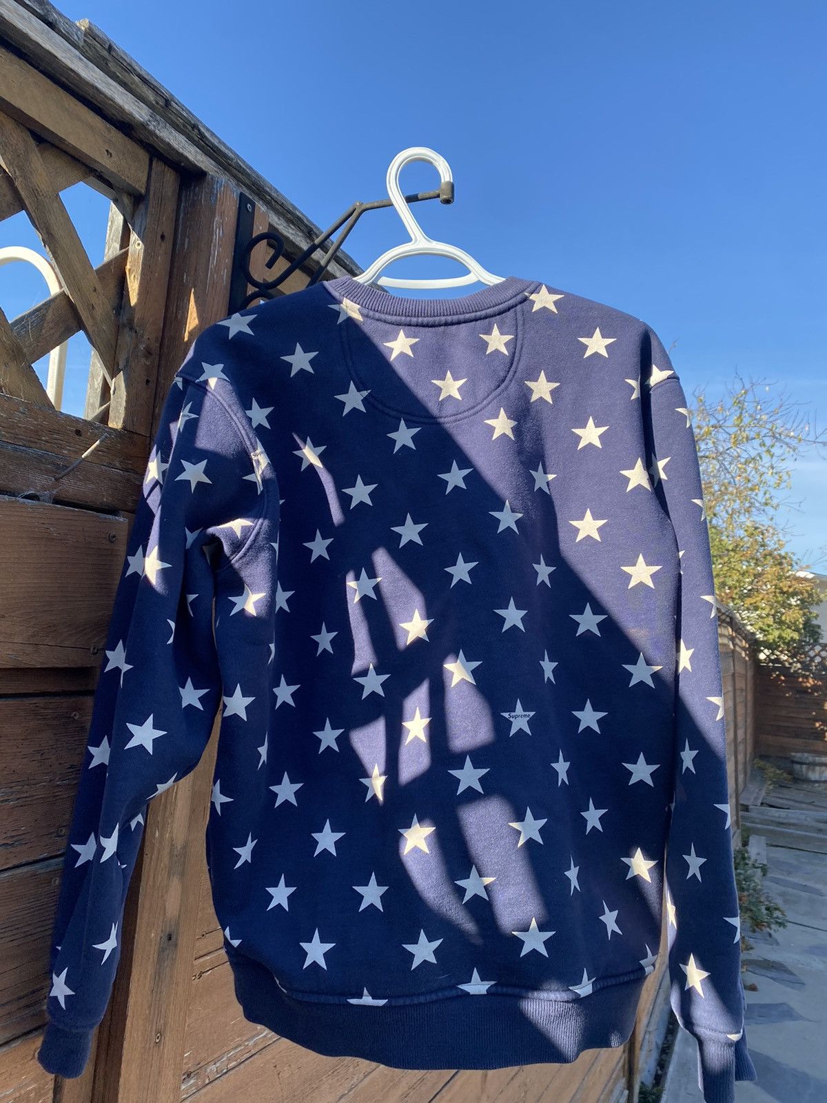 Champion × Supreme Supreme X Champion Stars Crewneck Navy Size US M / EU 48-50 / 2 - 3 Thumbnail