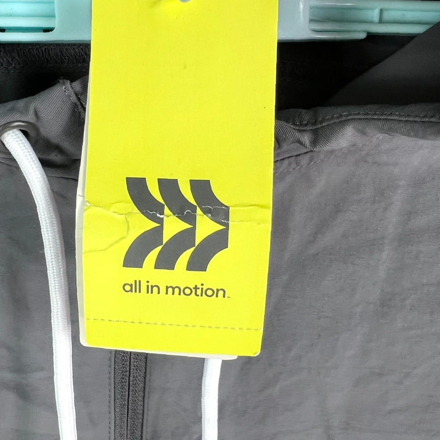 Vintage All in Motion Hooded Windbreaker 1/4 Zip Gray 2XL Mens Windbreaker Size US XXL / EU 58 / 5 - 4 Thumbnail