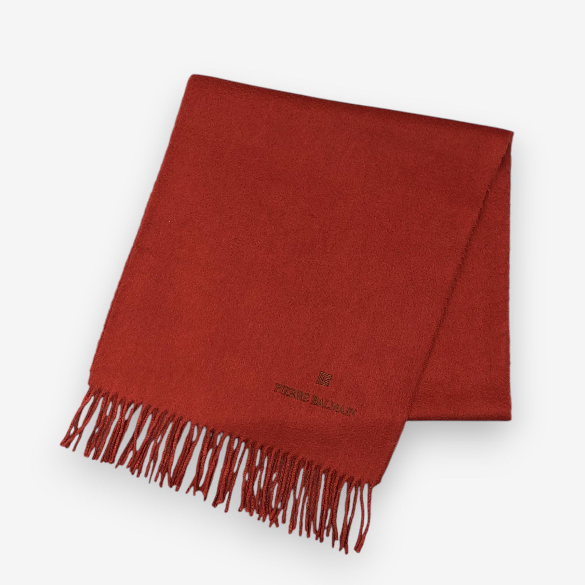 Pierre Balmain Vintage Pierre Balmain Scarf Muffler Wool Winter Scarves Size ONE SIZE - 3 Thumbnail