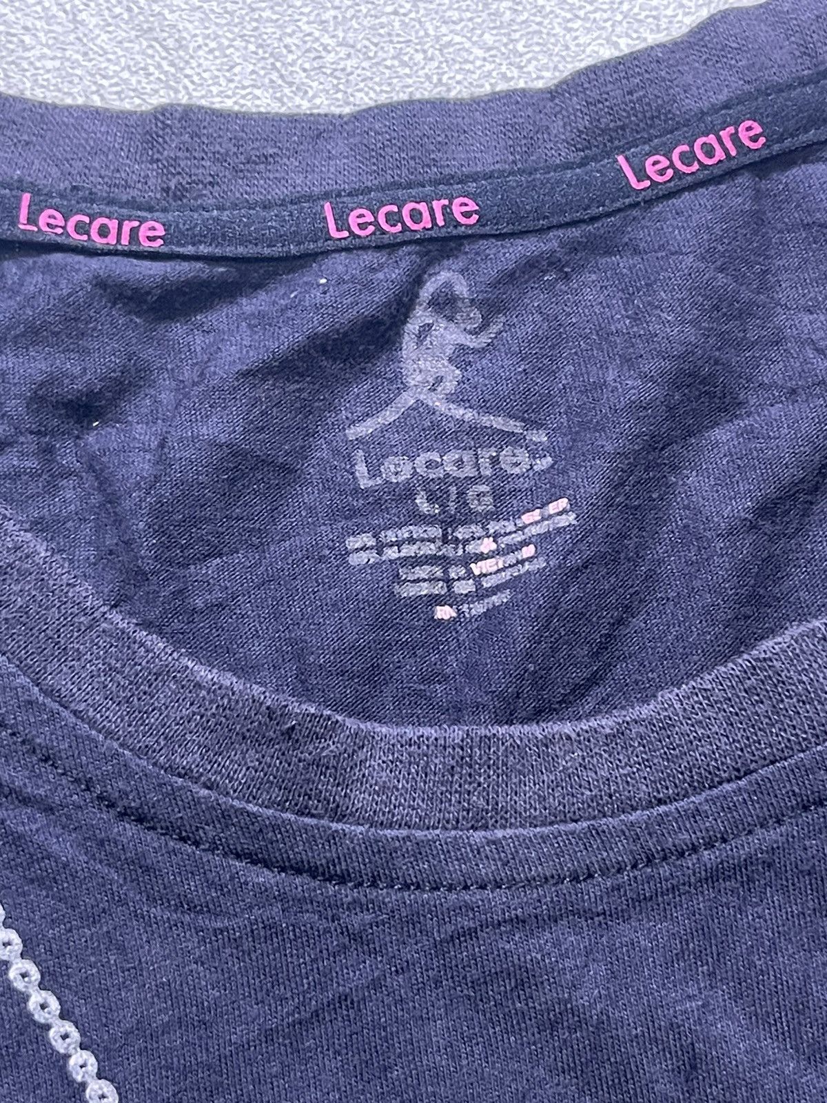Japanese Brand Y2K LECARE long sleeve tshirt Size US M / EU 48-50 / 2 - 4 Thumbnail