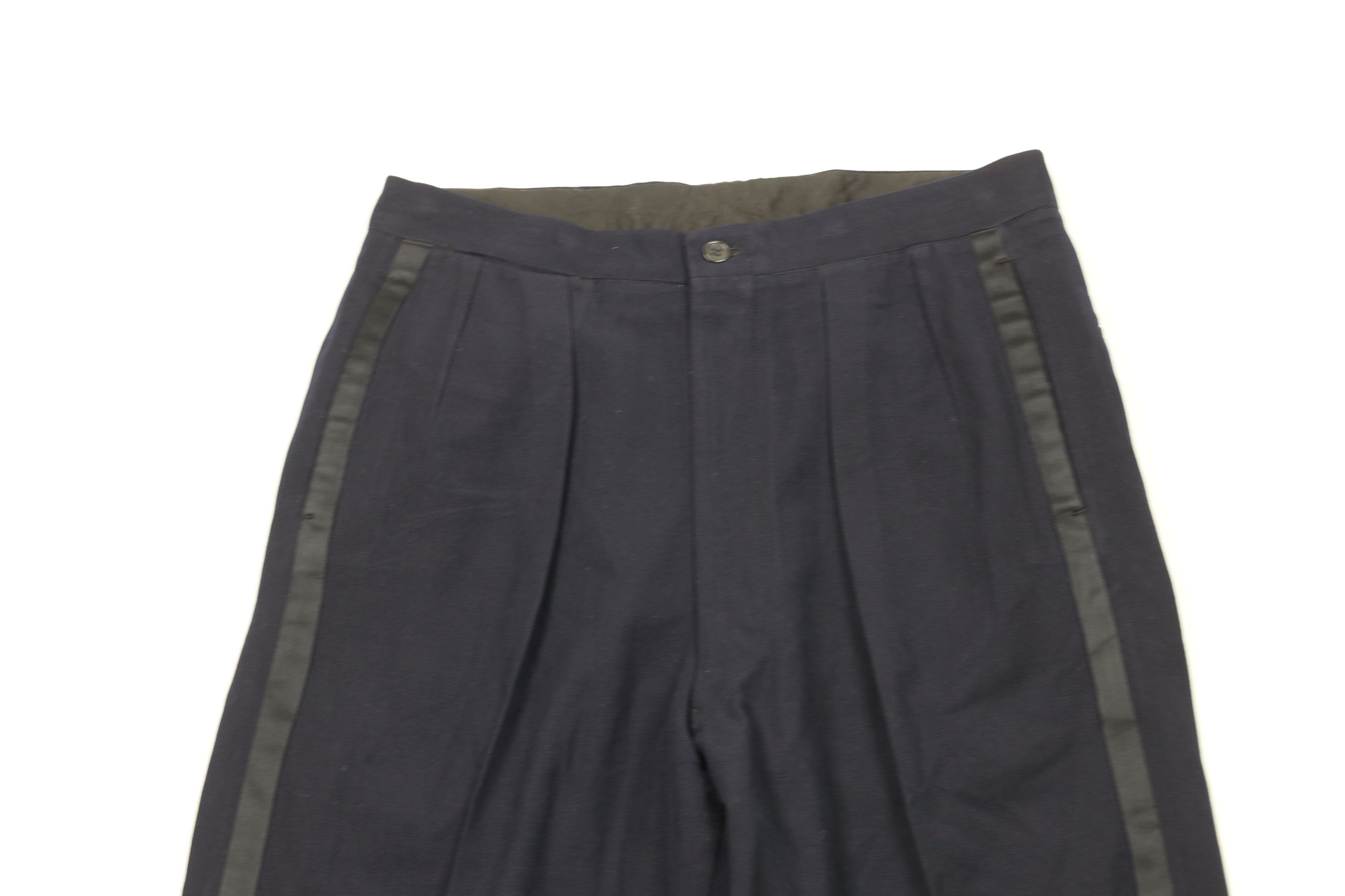Vintage Vintage 50s Fenn Feinstein Pleated Tuxedo Pants Trousers USA Size US 30 / EU 46 - 2 Thumbnail