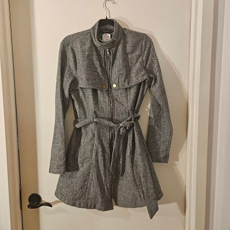 Other Agaci Day G Belted Jacket Women's Gray Size Large NWT Size L / US 10 / IT 46 - 1 Thumbnail