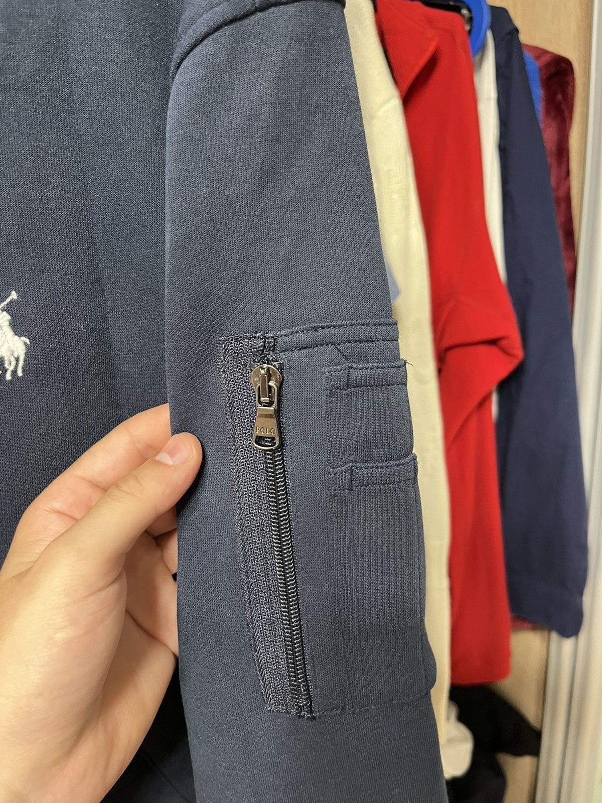 Ralph Lauren Polo Ralph Lauren Double Knit MA-1 Bomber Jacket Size US M / EU 48-50 / 2 - 3 Thumbnail