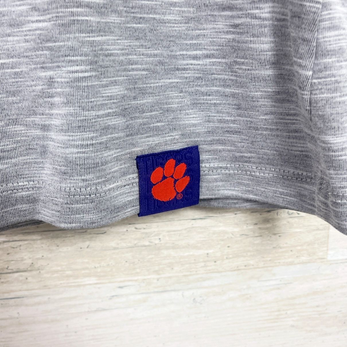 Nike Clemson Tigers The Nike Tee Gray Graphic Logo Womens XS Size XS / US 0-2 / IT 36-38 - 4 Thumbnail