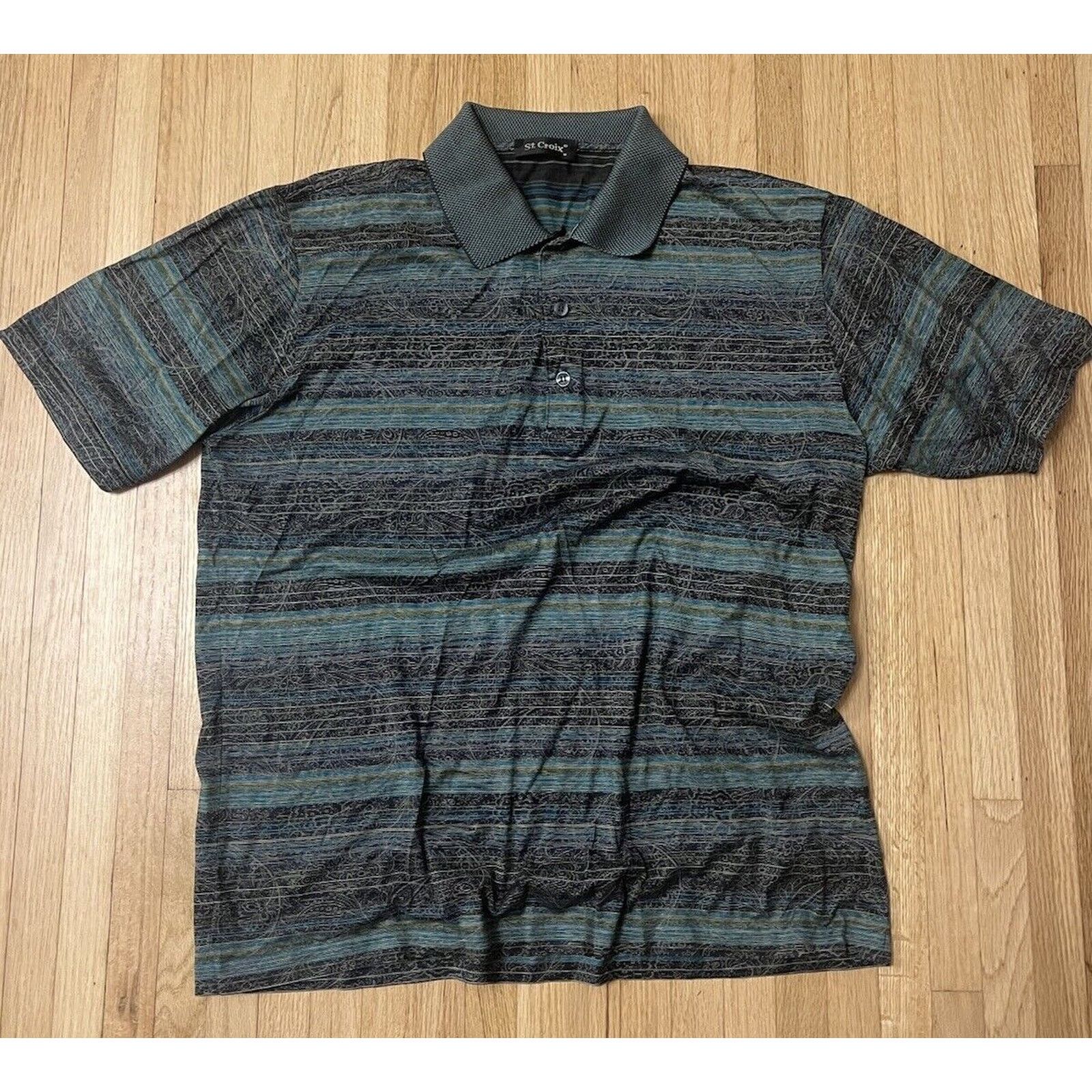 St. Croix Vintage St. Croix Mens Polo Shirt Size Medium Cotton Golf Size US M / EU 48-50 / 2 - 1 Thumbnail