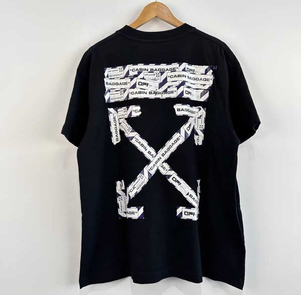 Off-White Off-White Tape Arrow Short Sleeve Tee J42 Size US S / EU 44-46 / 1 - 2 Thumbnail