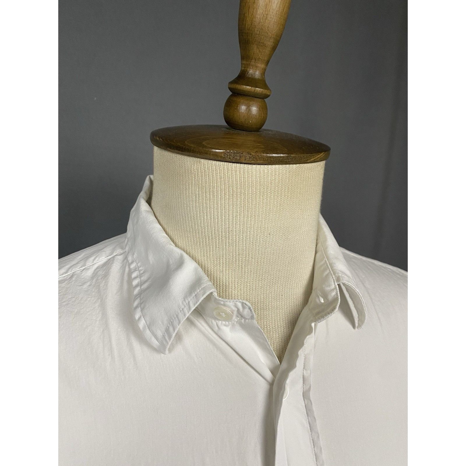 Acne Studios Acne Studios Jeffrey Cuff Men's White Longsleeve Shirt Size Size US L / EU 52-54 / 3 - 6 Thumbnail