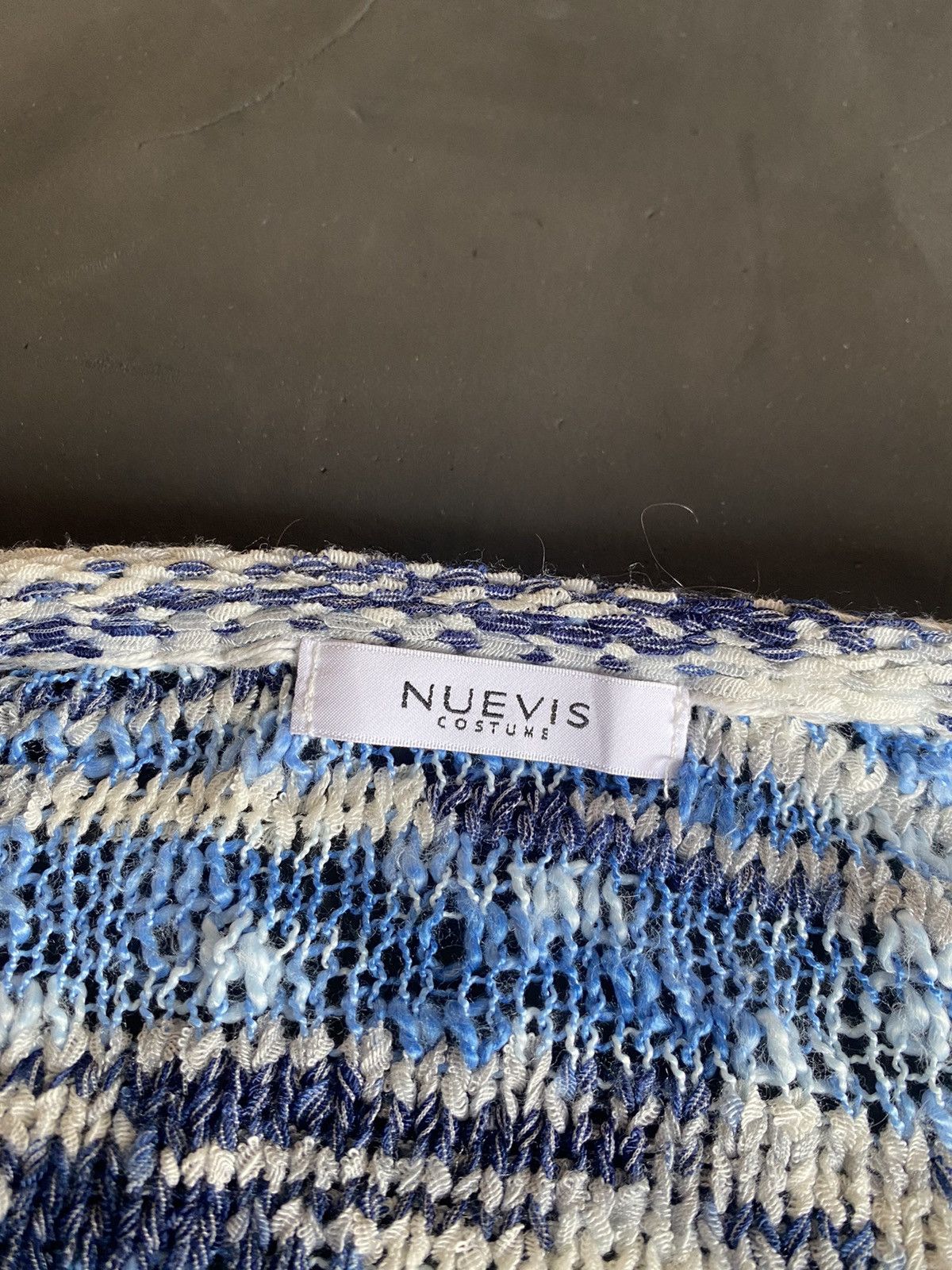 Japanese Nuevis Knitted Meshtop Avantgarde Ifsixwasnine