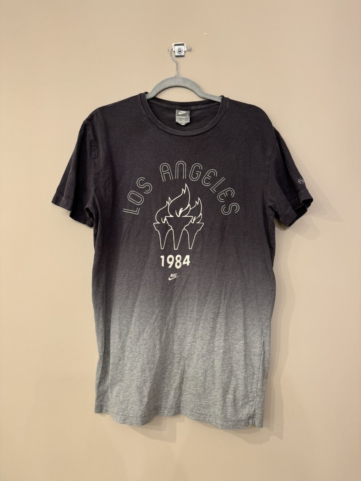Nike Nike t shirt vintage 90s Los Angeles Olympic Games rare Size US L / EU 52-54 / 3 - 1 Thumbnail