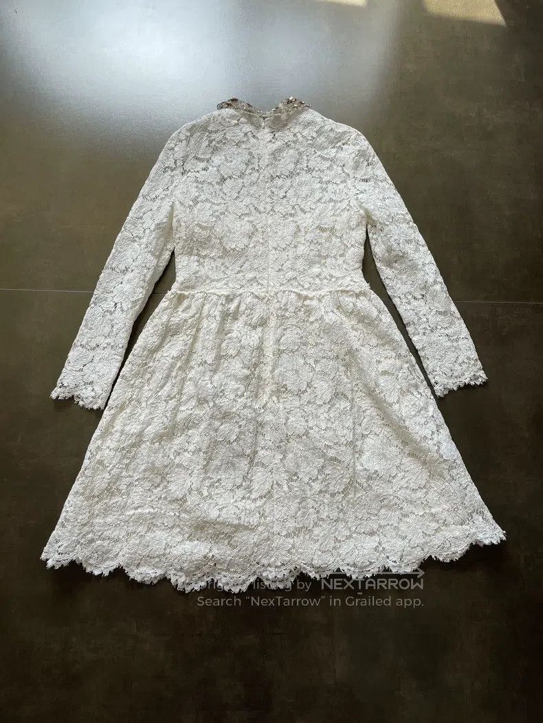 Valentino Valentino Gold thread star studded beaded lace dress Size S / US 4 / IT 40 - 5 Thumbnail