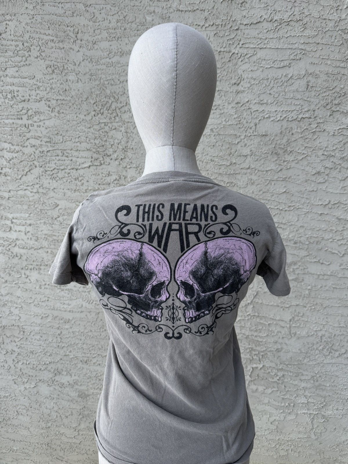 Next Level GREY NEXT LEVEL NICKELBACK “THIS MEANS WAR” TOP Size L / US 10 / IT 46 - 3 Thumbnail