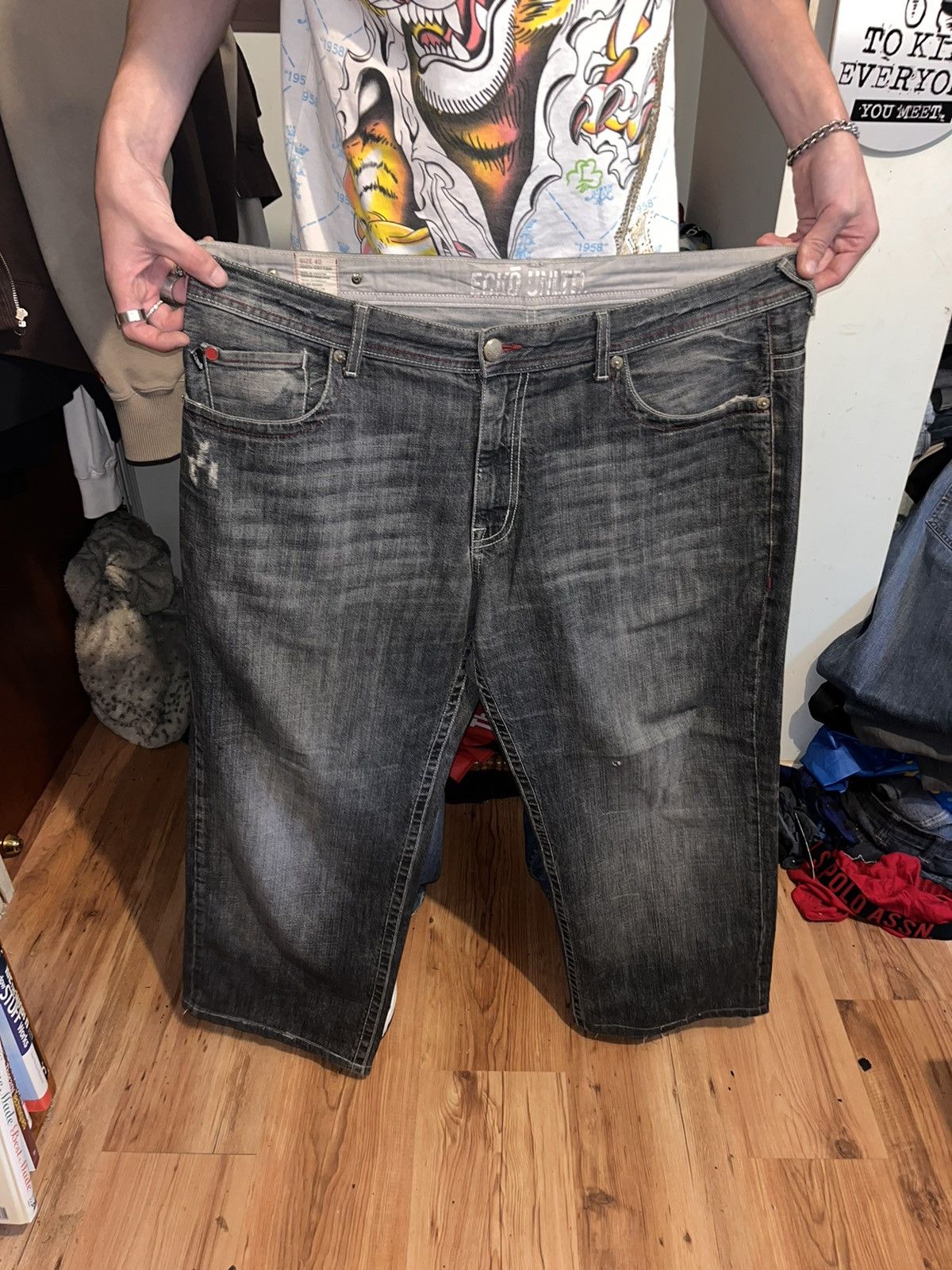 Ecko Unltd. Jesse Pinkman Jeans Size US 40 / EU 56 - 9 Thumbnail