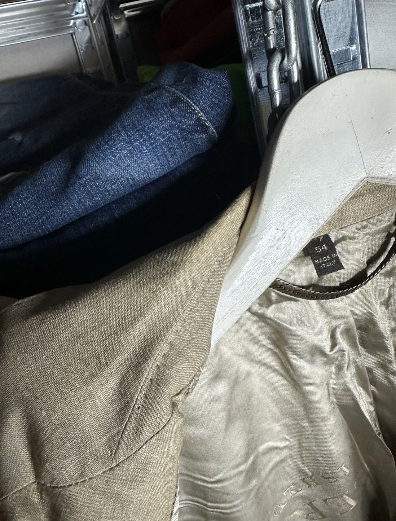 Burberry Burberry Linen Size IT 54 Archive Suit Blazer Jacket Size 54R - 8 Thumbnail