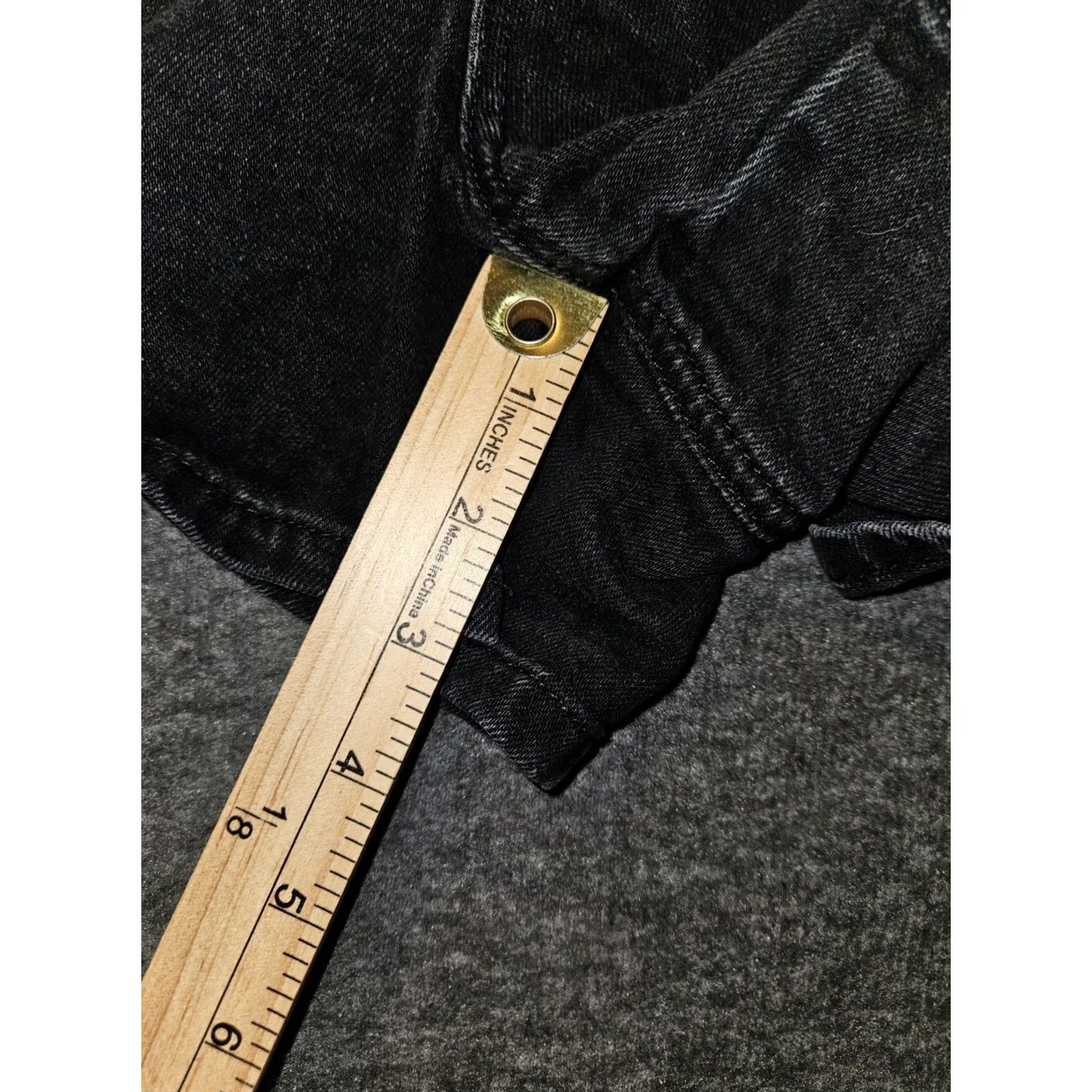 American Eagle Outfitters American Eagle Mom Shorts Women's Black Belted Button Fly Size 12 Preppy Size 34" / US 12 / IT 48 - 7 Thumbnail