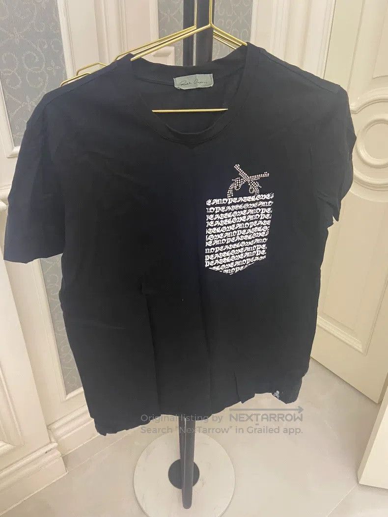 RICK OWENS T-Shirt - Short Sleeve - M Size - Black
