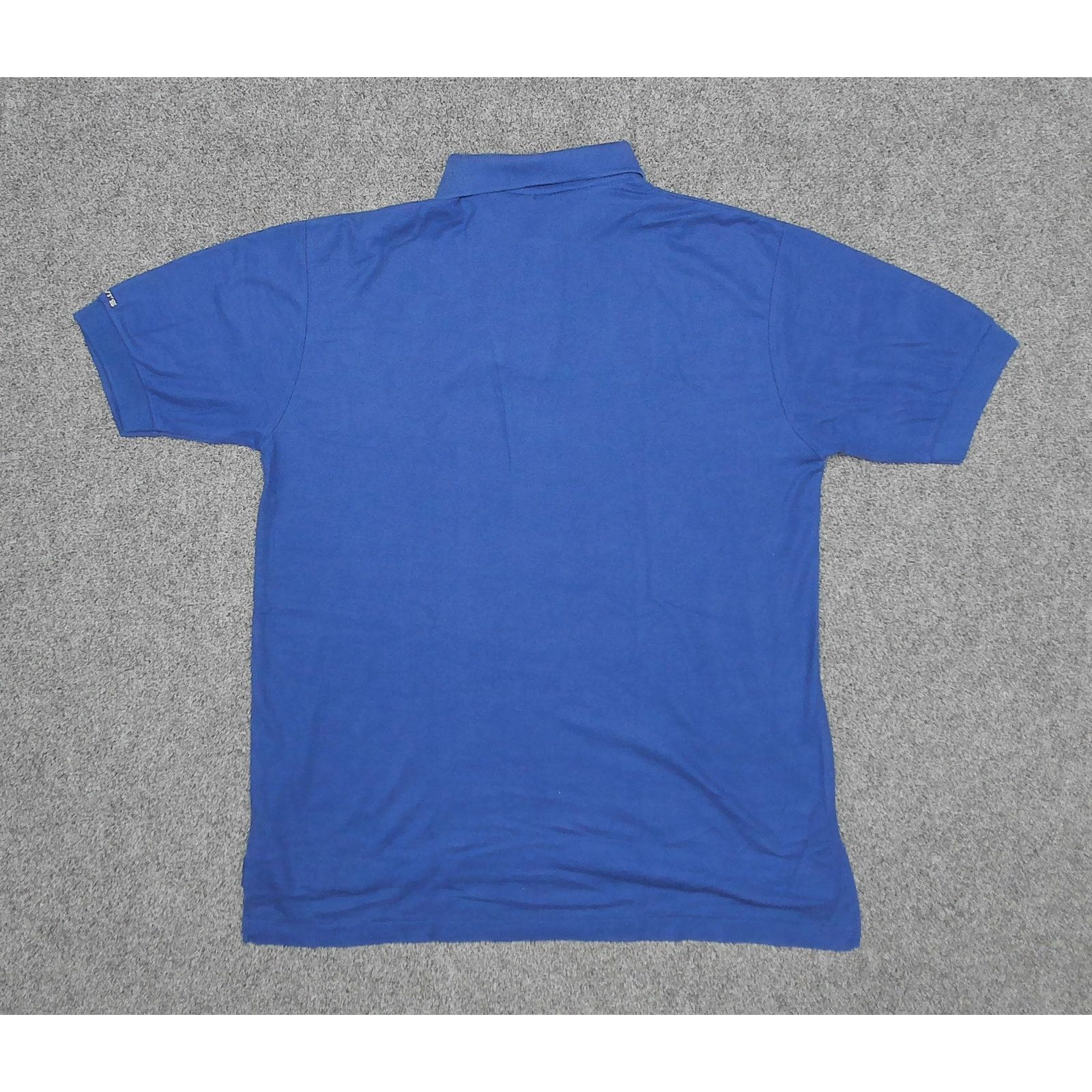 Levi's Levi's | Vintage 1990 Indigo Blue Pique Polo Shirt Size US L / EU 52-54 / 3 - 4 Thumbnail