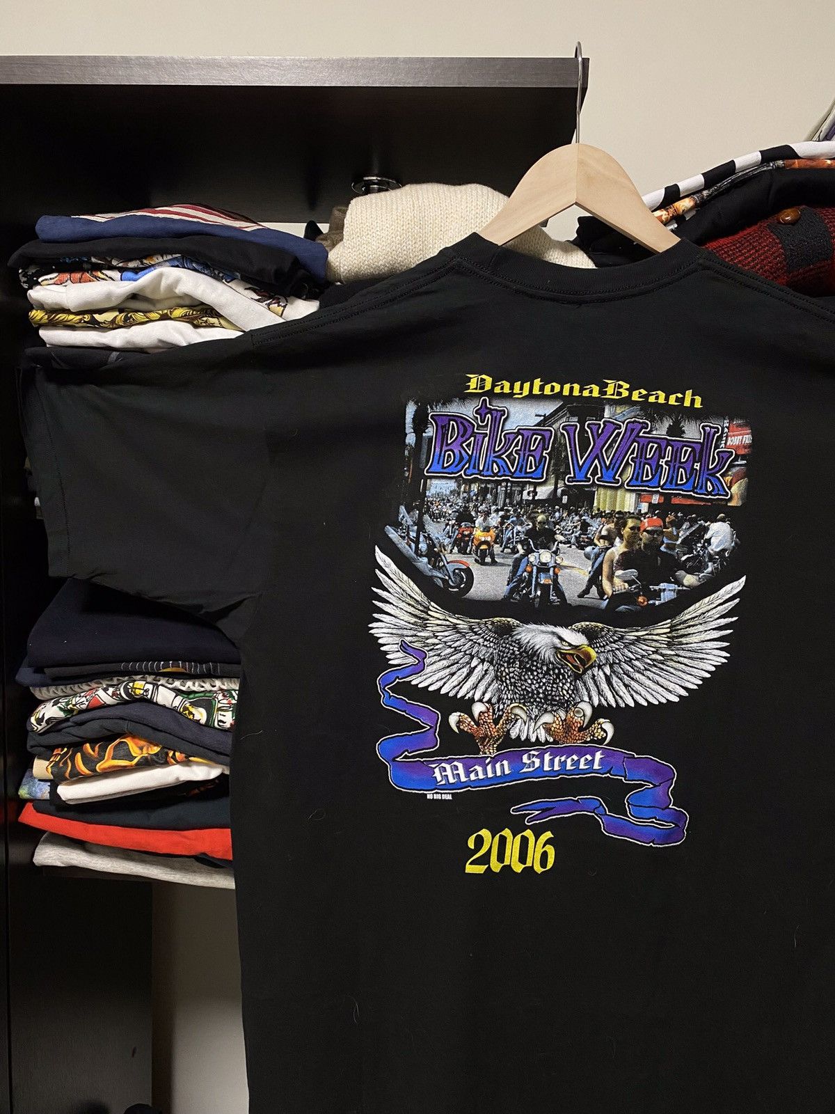 Gildan × Vintage Vintage Y2K Bike Week Shirt Daytona Motorcycle Biker Tee Size US XL / EU 56 / 4 - 8 Thumbnail
