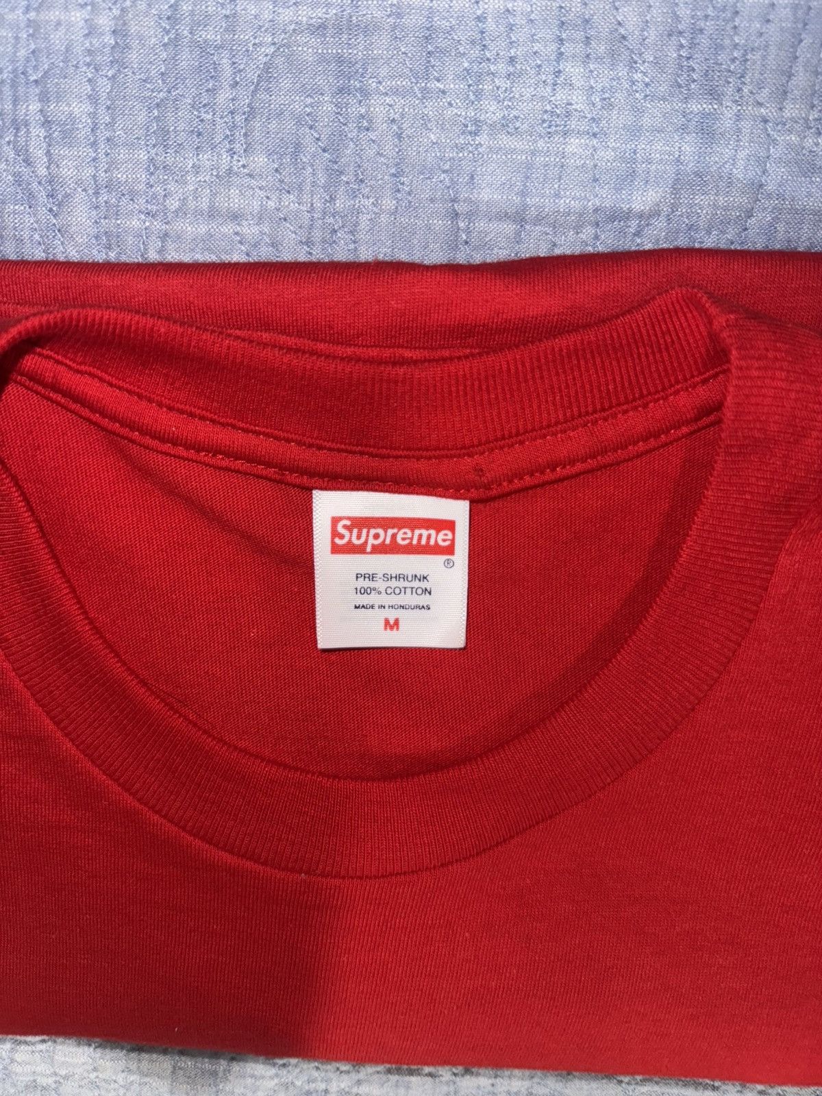 Supreme Supreme x Mister Cartoon Red T-Shirt – Brand New Size US M / EU 48-50 / 2 - 3 Thumbnail