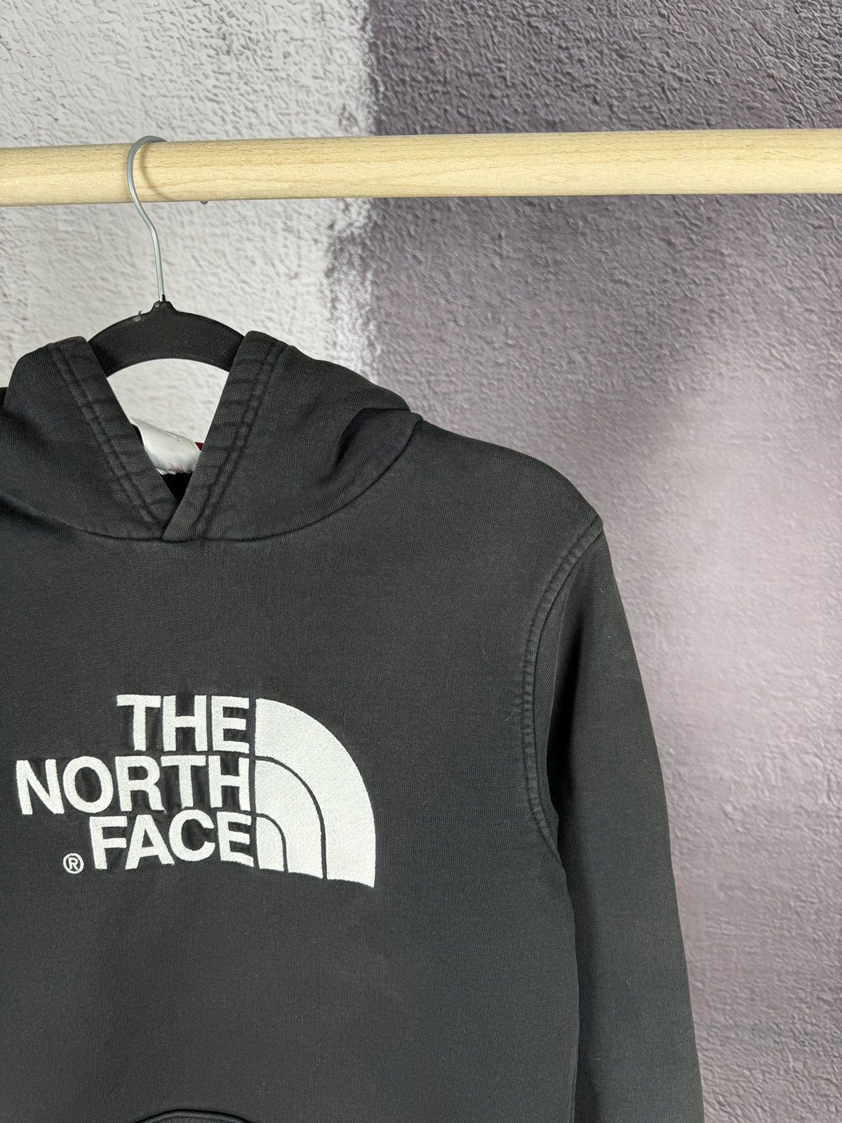 The North Face The North Face vintage big logo black cotton hoodie Size US XS / EU 42 / 0 - 4 Thumbnail